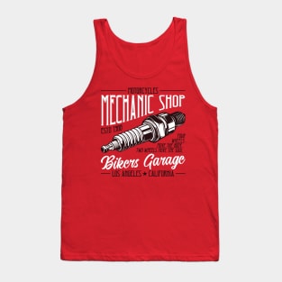 Bikers Garage Tank Top